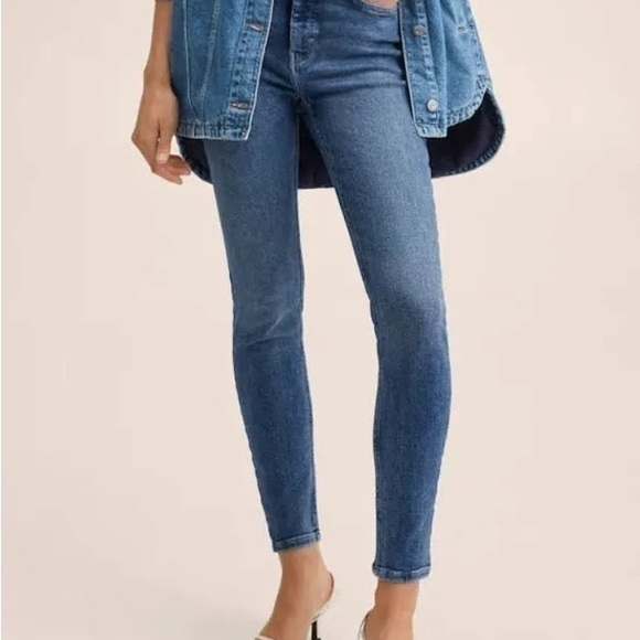 Mango Denim - Mango Soho Stretch Skinny Jeans Size 8